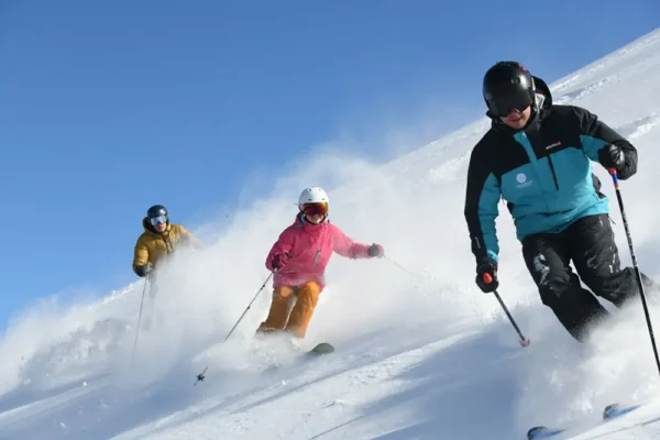 neuquen. ski en cerro bayo