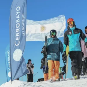 neuquen. ski en cerro bayo
