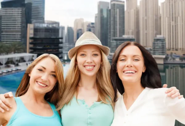 dubai y abu dhabi con mujeres